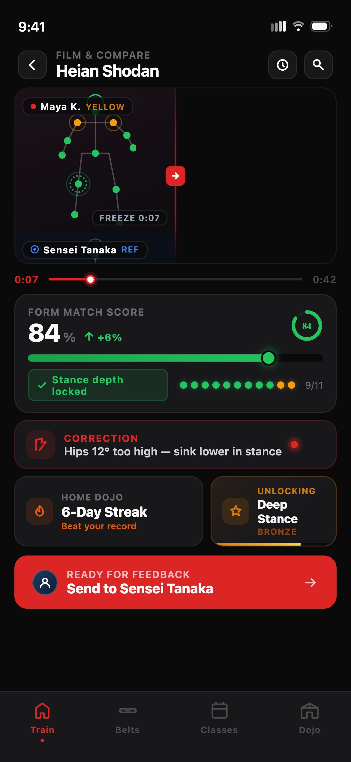 Iron Tiger — an iOS app by Apps On Tap for martial arts schools