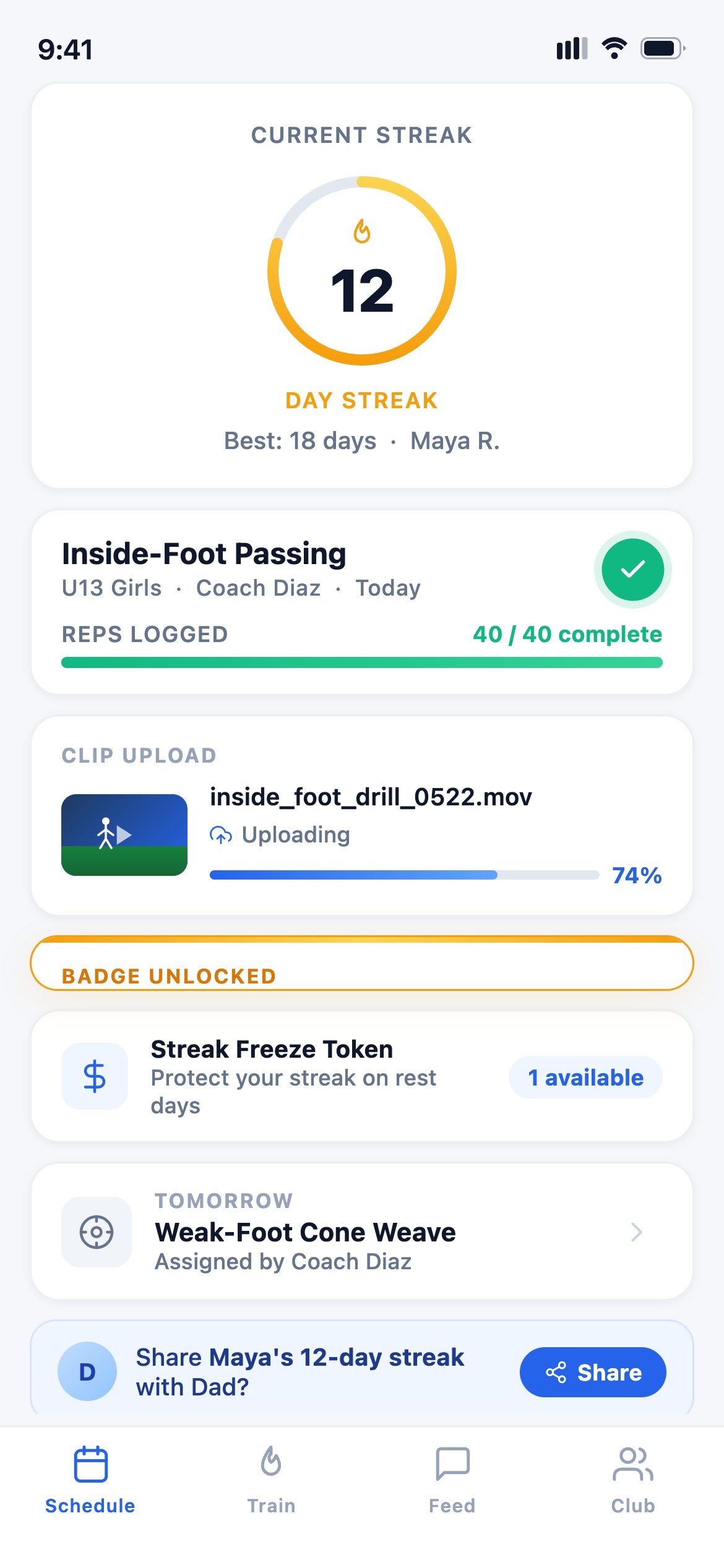 Northside United — an iOS app by Apps On Tap for youth sports clubs